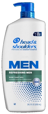 HEAD & SHOULDERS MENS REFRESHING MENTHOL -28.2OZ**AVAILABLE BY SPECIAL ORDER AND EMAIL ONLY, ALLOW 14 DAYS LEADTIME