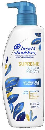 HEAD & SHOULDERS SUPREME DETOX & HYDRATE 11.8oz**AVAILABLE BY SPECIAL ORDER AND EMAIL ONLY, ALLOW 14 DAYS LEADTIME