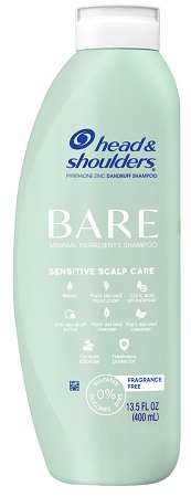 HEAD & SHOULDERS BARE SENSITIVE SCALP CARE 13.5oz**AVAILABLE BY SPECIAL ORDER AND EMAIL ONLY, ALLOW 21 DAYS LEADTIME