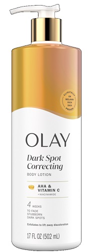 OLAY DARK SPOT CORRECTING BODY LOTION WITH AHA - 17OZ**AVAILABLE BY SPECIAL ORDER & EMAIL ONLY, ALLOW 14 DAYS LEADTIME