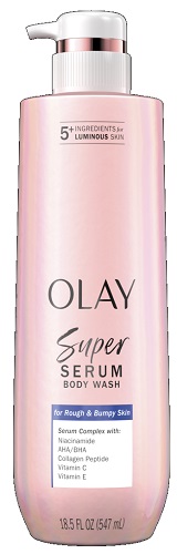 OLAY SUPER SERUM BODY WASH ROUGH & BUMPY SKIN 18.5OZ**AVAILABLE BY SPECIAL ORDER & EMAIL ONLY, ALLOW 14 DAYS LEADTIME
