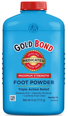 GOLD BOND MEDICATED FOOT POWDER**AVAILABLE BY SPECIAL ORDER ONLY, ALLOW 21 DAYS LEADTIME**