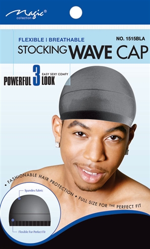 WAVE CAP BLACK
