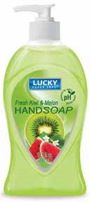LUCKY LIQUID SOAP 13.5OZKIWI & MELON
