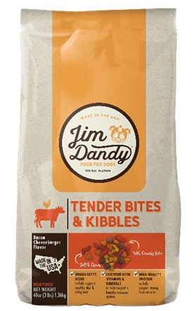JIM DANDY TENDER BITES & KIBBLES DOG FOOD 3LB