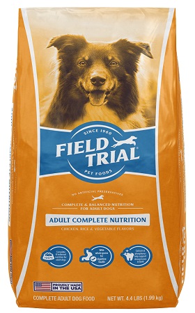 FIELD TRIAL COMPLETE NUTRITION DOG FOOD 6/4.4LB