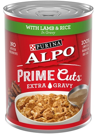 ALPO CAN 13OZ PRIME CUTS LAMB & RICENOT AVAILABLE UNTIL 1/2026