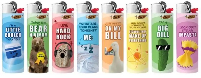 BIC LIGH.LIMITED WITTY**LIMITED EDITION AVAILABLE WHILE INVENTORY LASTS**