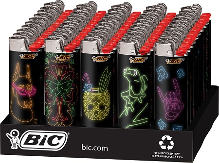 BIC LIGHTER LIMITED NEON