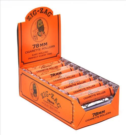 ZIG ZAG ROLLER MACHINE78MM ORANGE