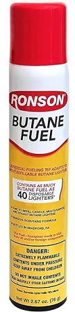 RONSON ULTRA BUTANE FUEL 76GR(2.67OZ)