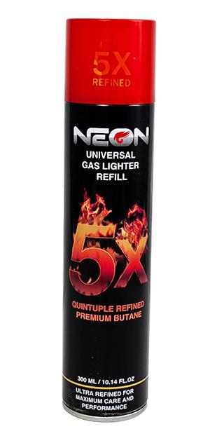 BUTANE NEON PREMIUM 5X 10OZ/300ML