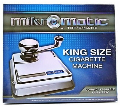 MIKR-O-MATIC KING SIZE CIG. MACHINE