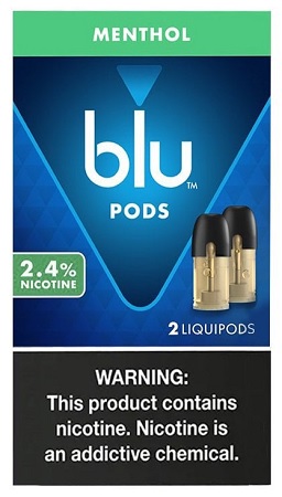 BLU PODS MENTHOL 2PK**MUST BE IN APPROVED BAG TO RETURN**