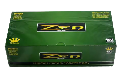 ZEN TUBE  100'S MENTHOL