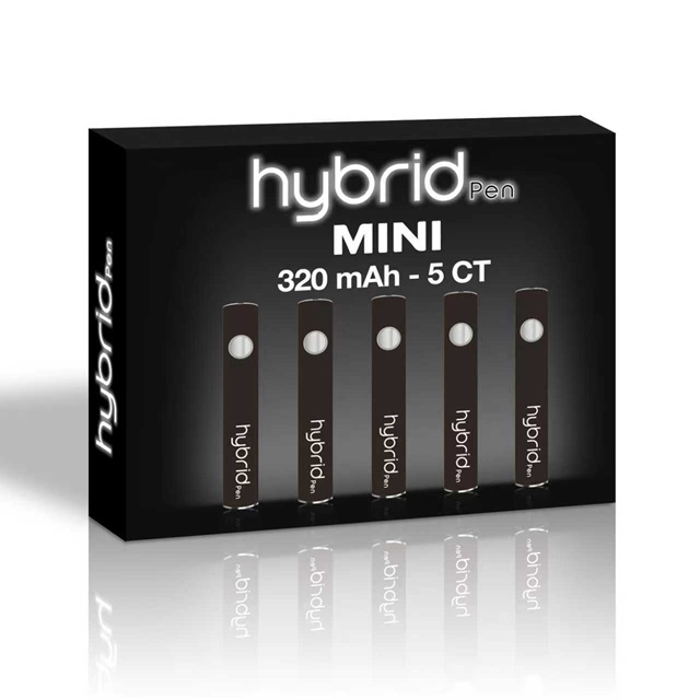 HYBRID MINI 320MAH 5PK -BLACK