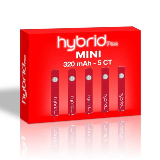 HYBRID MINI 320MAH 5PK -RED