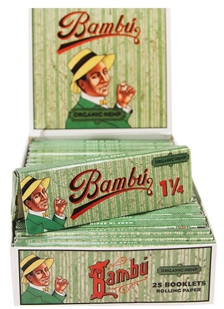 BAMBU PAPERS ORGANIC HEMP 1 1/4