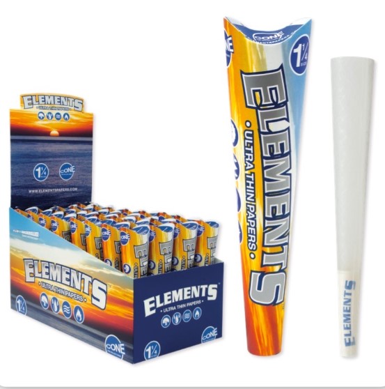 ELEMENTS CONE 1 1/4 (6PK)