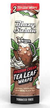 BLAZY SUSAN TEA LEAF WRAP RUSSIAN 25CT/2PK25 POUCHES PER BOX -- 2 WRAPS PER POUCH