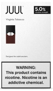 JUUL PODS (5%) 1PK VIRGINIA TOBACCO**NOT FOR ONLINE SALES**