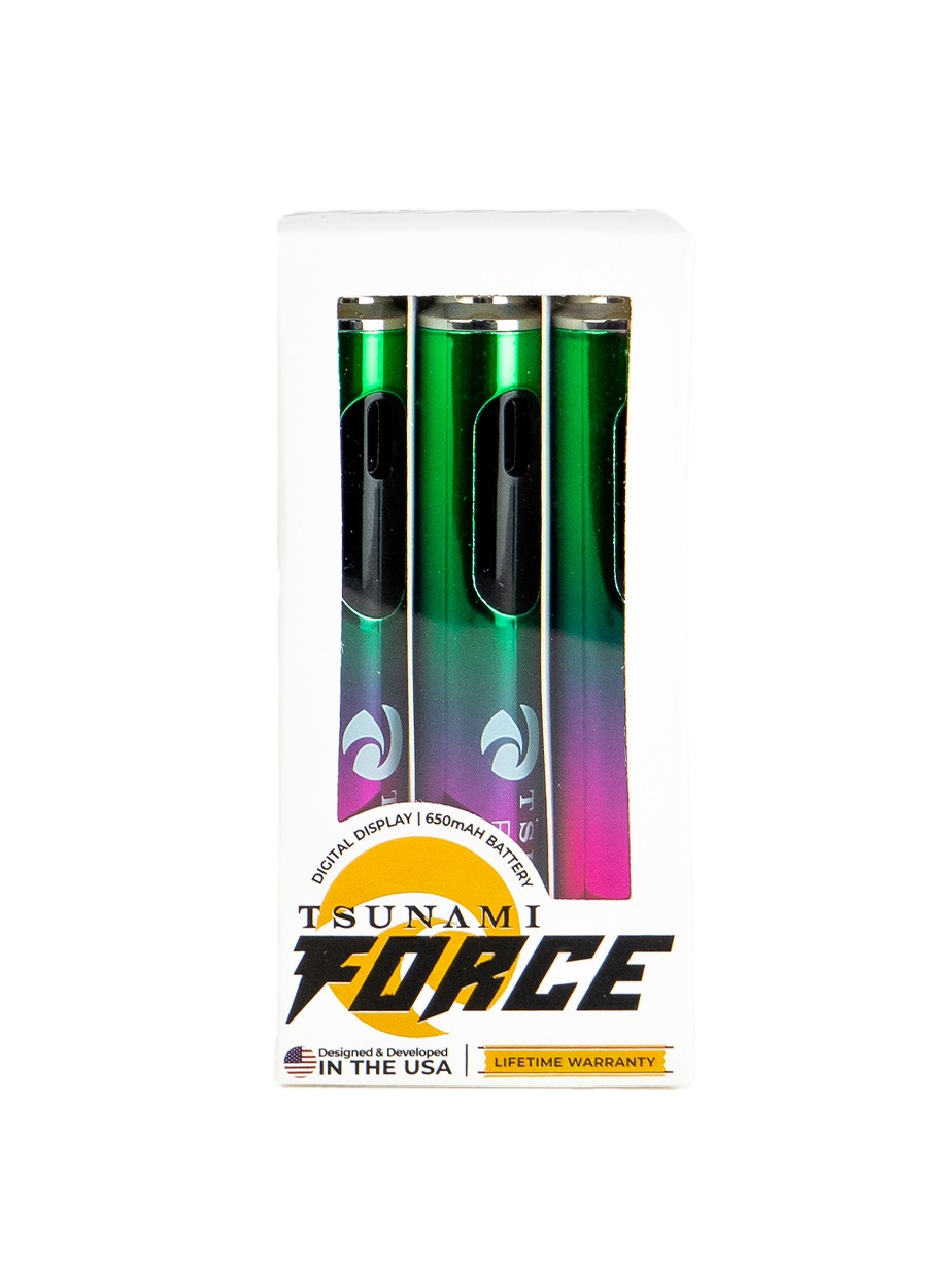 TSUNAMI FORCE 1100MAH 6CT - 7 COLORS (RAINBOW)