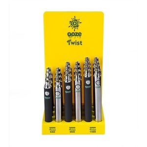 OOZE BATTERY TWIST DISPLAY ASST.