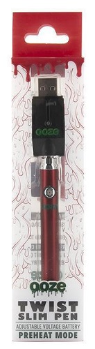 OOZE SLIM TWIST USB -RED