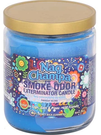 CANDLE JAR SMOKE ODOR NAG CHAMPA*EVERYDAY SCENT*