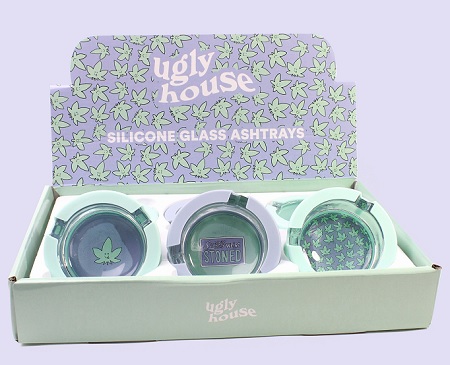 UGLY ASHTRAY GLASS/SILICONESORRY WE'RE STONED