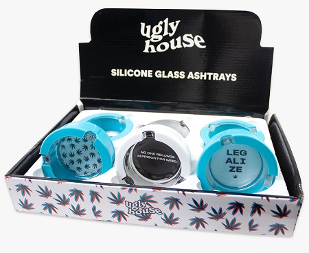 UGLY ASHTRAY GLASS/SILICONEPRISON