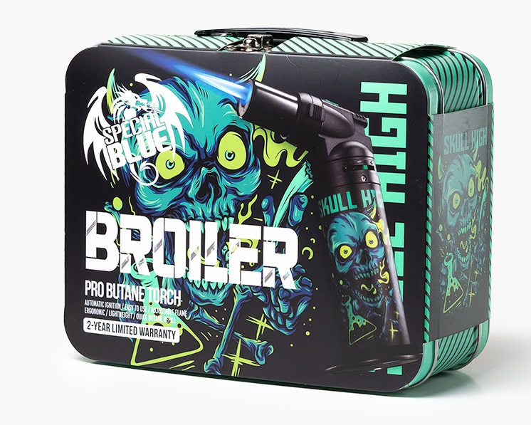 TORCH BROILER SKULL HIGH (BLACK)LUNCHBOX PACKAGE
