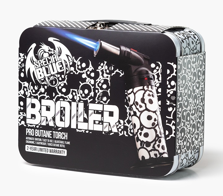 TORCH BROILER SKULLYZ (WHITE)LUNCHBOX PACKAGE