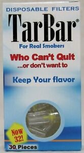 TARBAR DISPOSABLE FILTER 24CT DISPLAY (32PCS)32PC DISPOSABLE CIGARETTE FILTER