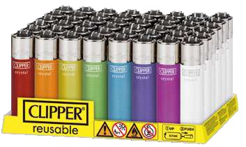 CLIPPER LIGHTER CRYSTAL RAINBOW