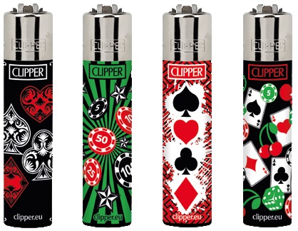 CLIPPER LIGHTER CASINO GAMES +5