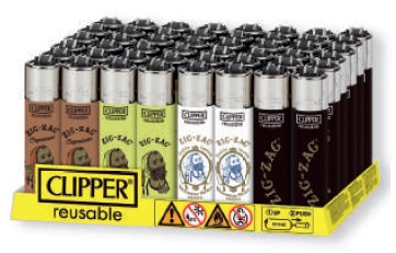 CLIPPER LIGHTER ZIG ZAG 1 ASST.