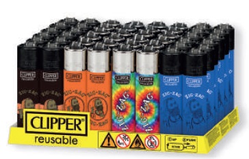 CLIPPER LIGHTER ZIG ZAG 2 ASST.