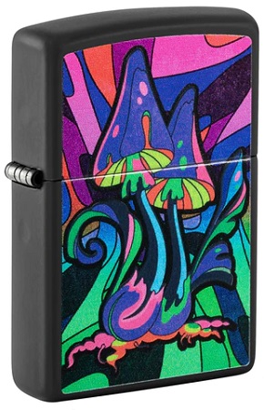 ZIPPO MUSHROOM BLACK LIGHT $35.95