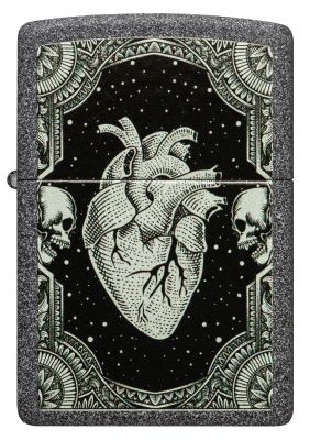 ZIPPO HEART IRON STONE $31.95