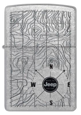 ZIPPO JEEP CHROME W/COMPASS $29.95