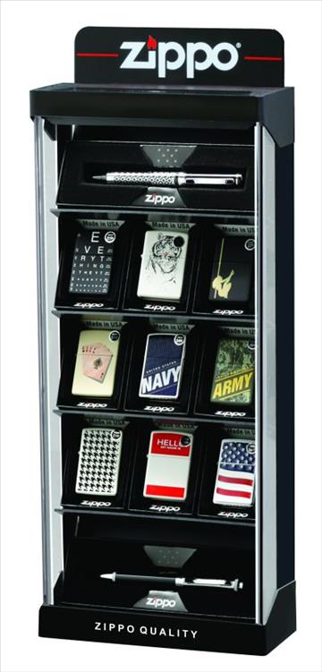 ZIPPO DISPLAY CASE 15CT**LIMIT ONE PER ACCOUNT -- FREE W/ PURCHASE OF 15 LIGHTERS**