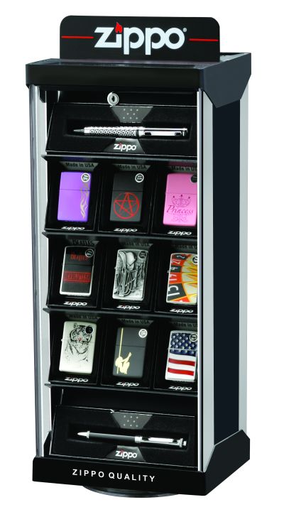 ZIPPO DISPLAY CASE 30CT**LIMIT ONE PER ACCOUNT -- FREE W/ PURCHASE OF 30 LIGHTERS**