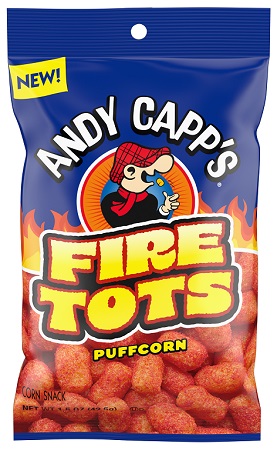 ANDY CAPPS FIRE TOTS PUFFCORN 1.5OZ