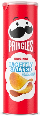 PRINGLES LIGHTLY SALTED 5.26OZ