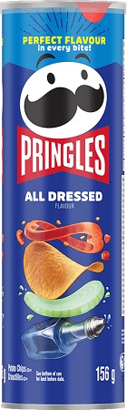 PRINGLES LG. ALL DRESSED 5.5OZ*$4.00 OFF PER CASE*