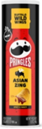 PRINGLES BUFFALO WILD WINGS - ASIAN ZING 5.6OZ**AVAILABLE 9/07/2026 PREBOOK NOW**
