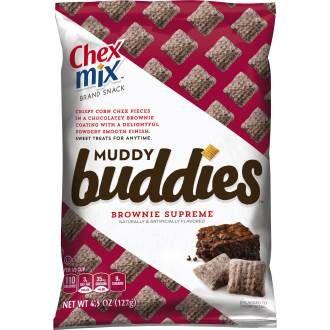 CHEX MIX MUDDY BUDDIES BROWNIE 4.5OZ