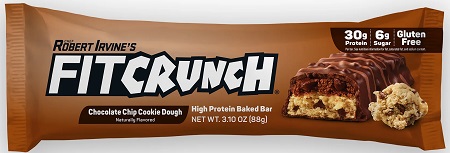 FIT CRUNCH CHOCOLATE CHIP COOKIE DOUGH 3.1oz 12CT