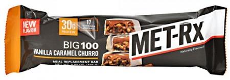 MET-RX BIG 100 VANILLA CARAMEL CHURRO 3.52OZ